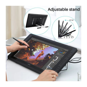 Tavoletta grafica HUION Kamvas Pro 20 5080 lpi 434,88 x 238,68 mm USB nera