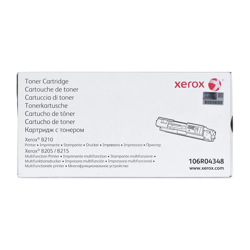 Cartuccia toner Xerox 106R04348 1 pezzo Originale Nero