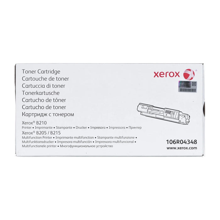 Cartuccia toner Xerox 106R04348 1 pezzo Originale Nero