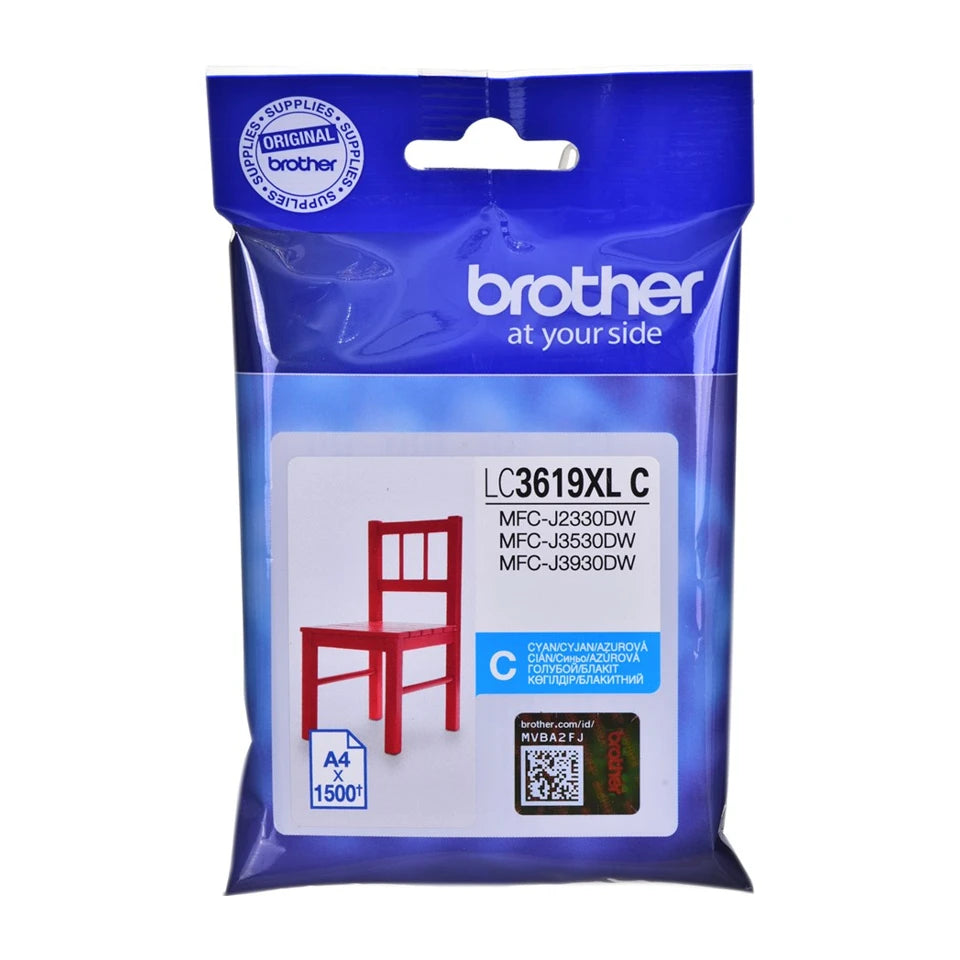 Cartuccia d'inchiostro originale Brother LC-3619XLC Cyan 1 pezzo