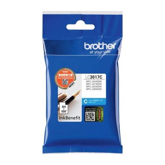 Cartuccia d'inchiostro Brother LC-3617C 1 pezzo Originale Standard Yield Ciano