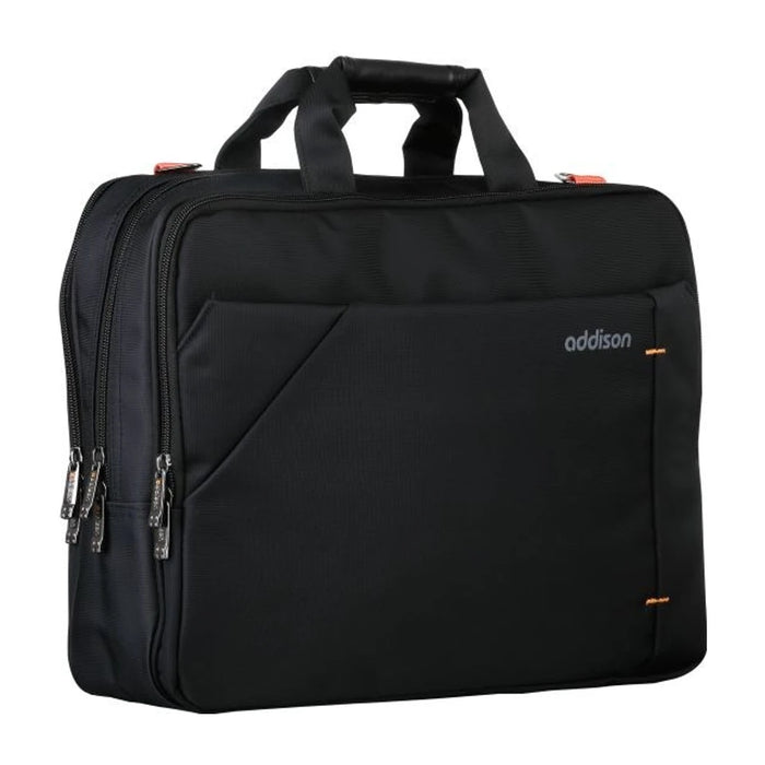 Custodia per notebook Addison 305014 da 35,8 cm (14,1") Borsa Toploader nera