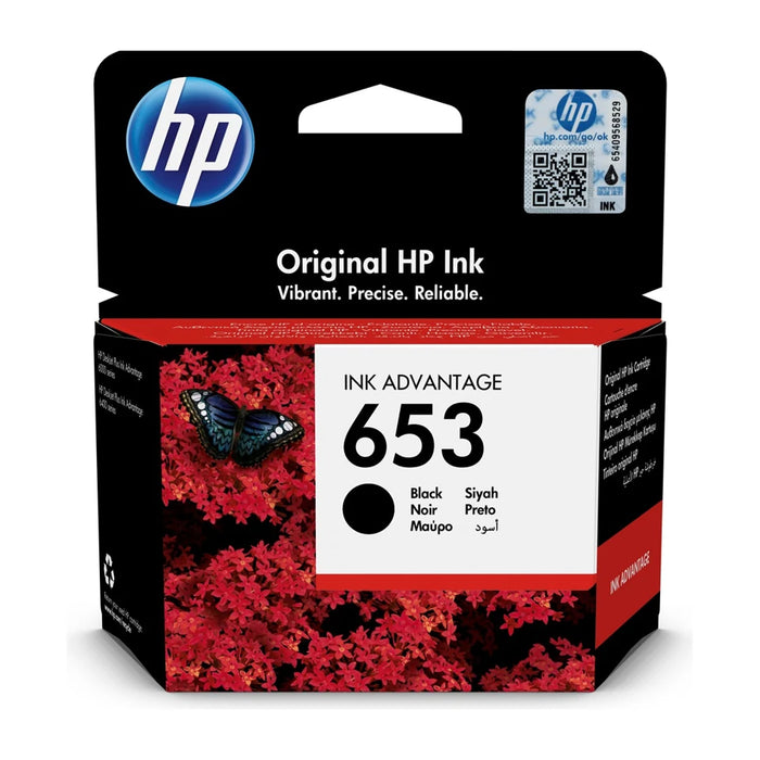 HP 653 1 pc(s) Cartuccia Originale a Rendimento Standard Nero