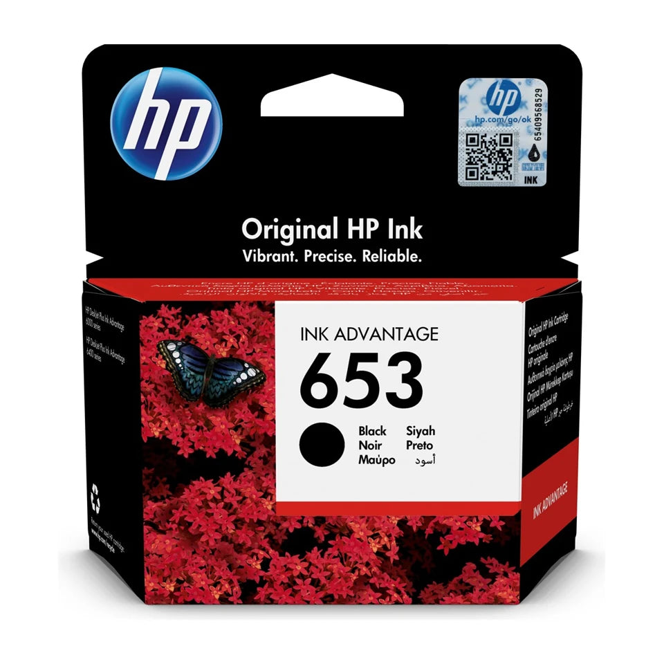 HP 653 1 pc(s) Cartuccia Originale a Rendimento Standard Nero