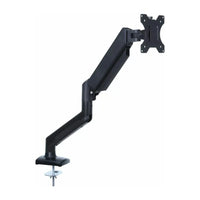 Supporto da scrivania per monitor LED/LCD da 13-27" ART UM-115 con assistenza a gas da 2-6.5 kg, nero