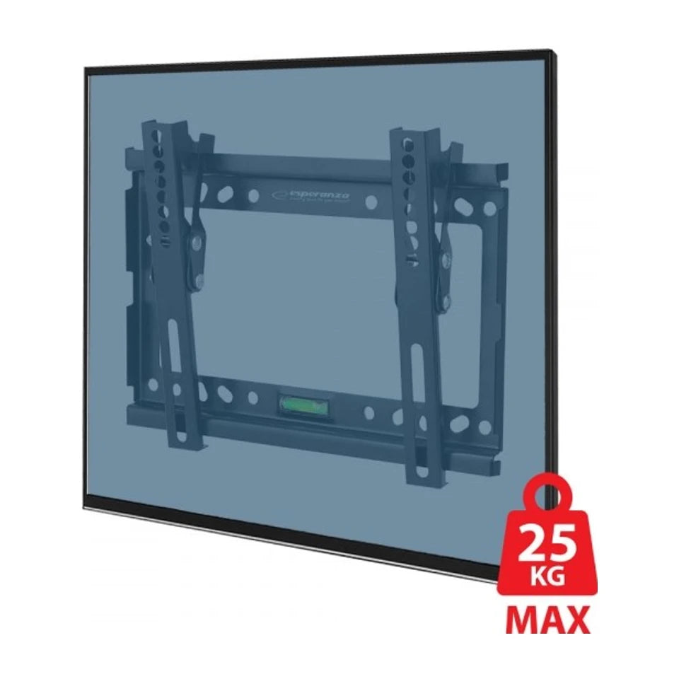 Supporto TV Esperanza ERW010 127 cm (50") Nero