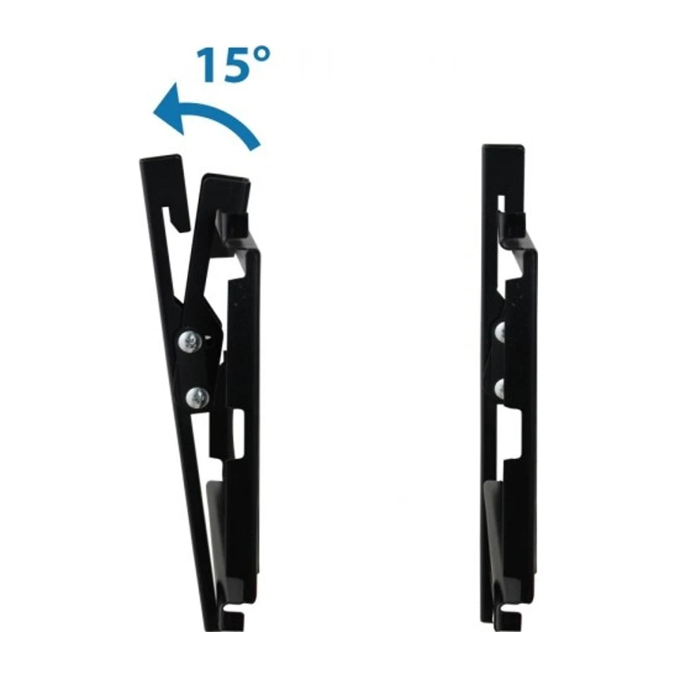 Supporto TV Esperanza ERW010 127 cm (50") Nero