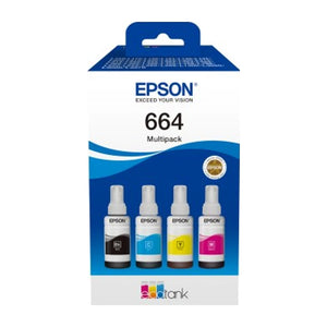 Cartuccia d'inchiostro Epson C13T66464A 4 pezzi Compatibile Nero, Ciano, Magenta, Giallo