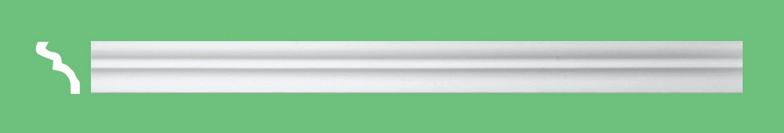 cornice polistirene cm 200 sezione 4x5 cm cod:ferx.20288