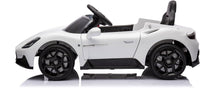 Macchina Elettrica per Bambini Licenza Ufficiale Maserati 10,8V 5Ah Bianco