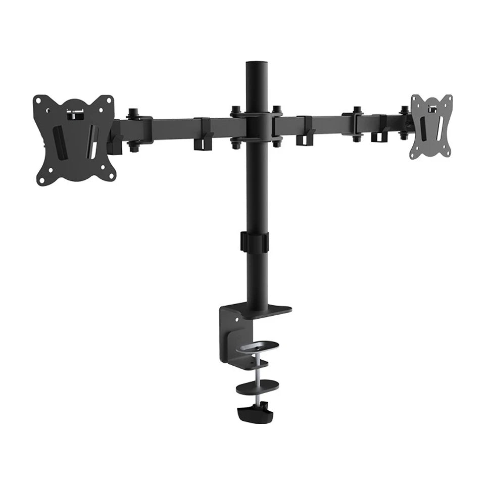 Supporto doppio per monitor Montis Everest 13-27" MT015 68,6 cm (27") nero da scrivania