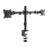 Supporto doppio per monitor Montis Everest 13-27" MT015 68,6 cm (27") nero da scrivania