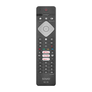 Telecomando universale Savio/ricambio per TV Philips, SMART TV, RC-16