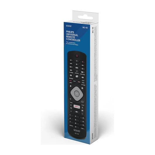 Telecomando universale SAVIO/sostitutivo per TV PHILIPS RC-10 IR Wireless