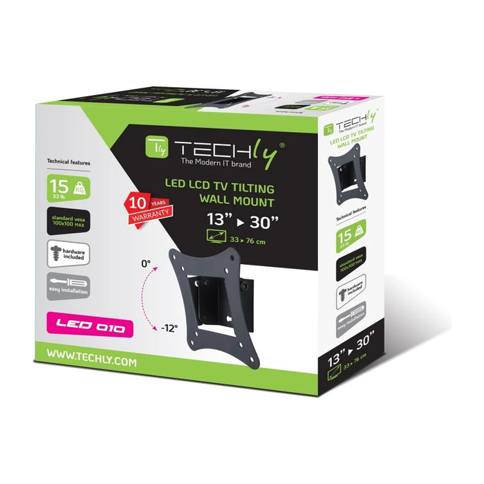 Techly ICA-LCD-900 76.2 cm (30") Nero