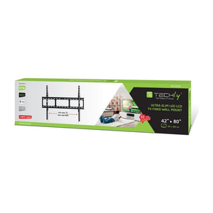 Supporto a parete Techly per TV LED LCD da 42-80 pollici Ultra Slim Fisso H600mm" ICA-PLB 860