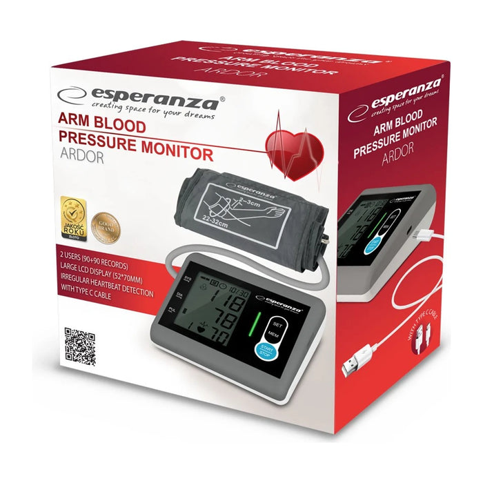 Misuratore di pressione sanguigna per braccio Esperanza ECB004