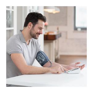 Misuratore di pressione sanguigna per braccio Medisana BU 586 con funzione vocale