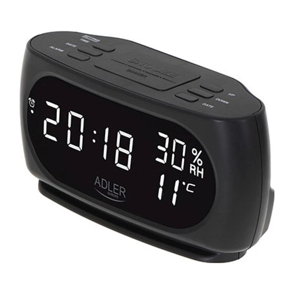 Adler AD 1186 Sveglia digitale Sveglia digitale nera
