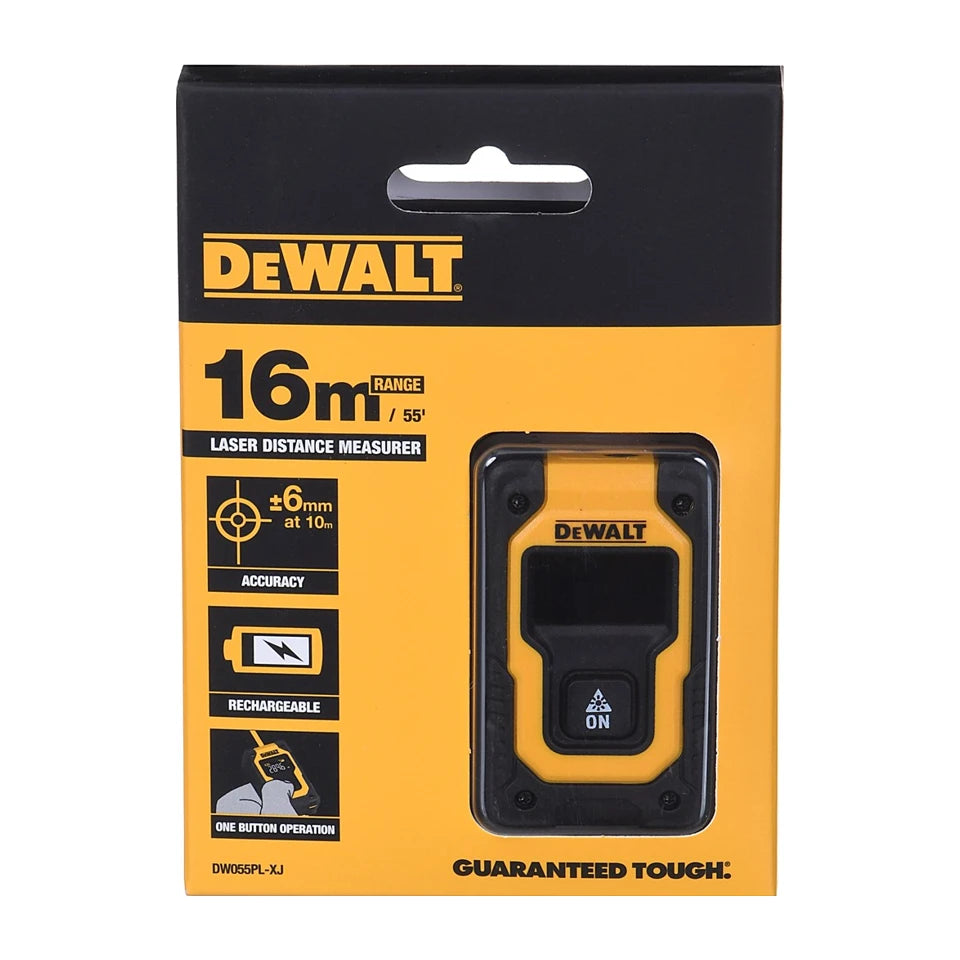 Misuratore laser di distanza DEWALT 16M DW055PL-XJ