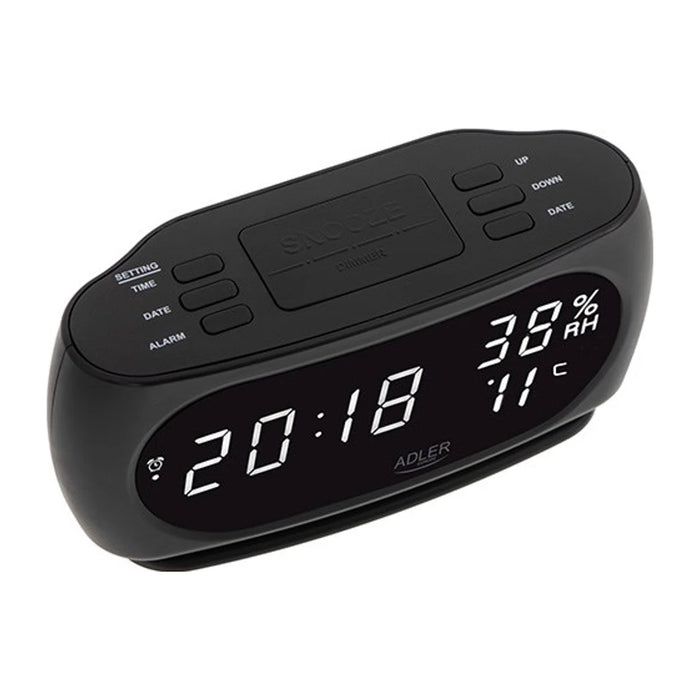Adler AD 1186 Sveglia digitale Sveglia digitale nera