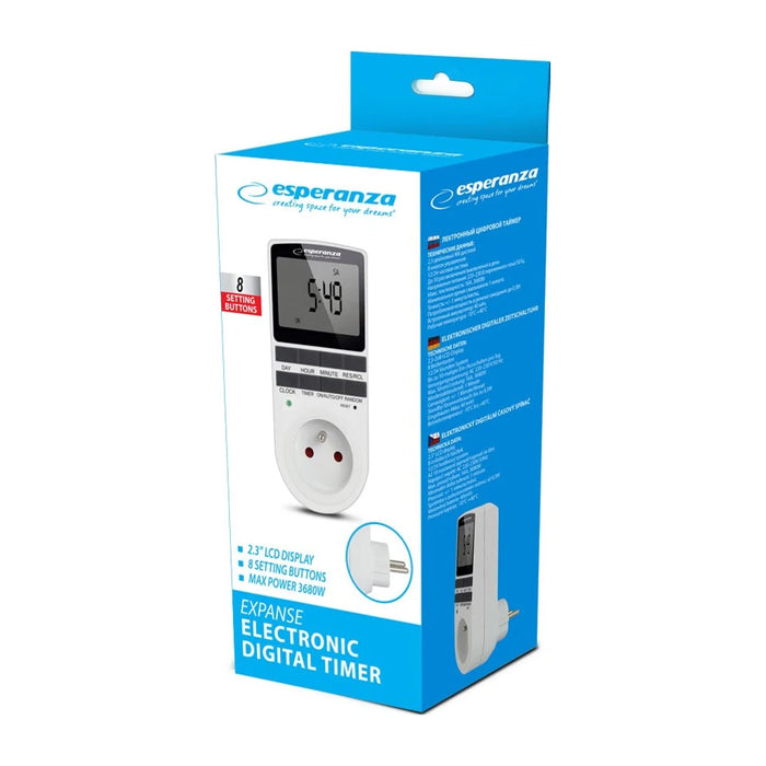 Timer digitale elettronico Esperanza ELA101