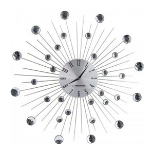 Orologio da parete meccanico Esperanza EHC002 Orologio da parete rotondo in acciaio inossidabile