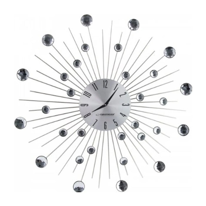 Orologio da parete meccanico Esperanza EHC002 Orologio da parete rotondo in acciaio inossidabile