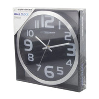 Orologio da parete Esperanza EHC013K - Zurigo - Nero Orologio al quarzo Ovale Nero, Bianco