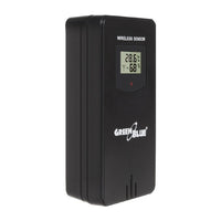 Stazione meteorologica digitale Greenblue GB526 nera a batteria