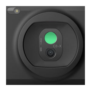 FLIR C3-X​ telecamera termica nera 1800 mAh Matrice di piano focale non raffreddata all'ossido di vanadio Display integrato 128 x 96 pixel LCD 640 x 480 pixel
