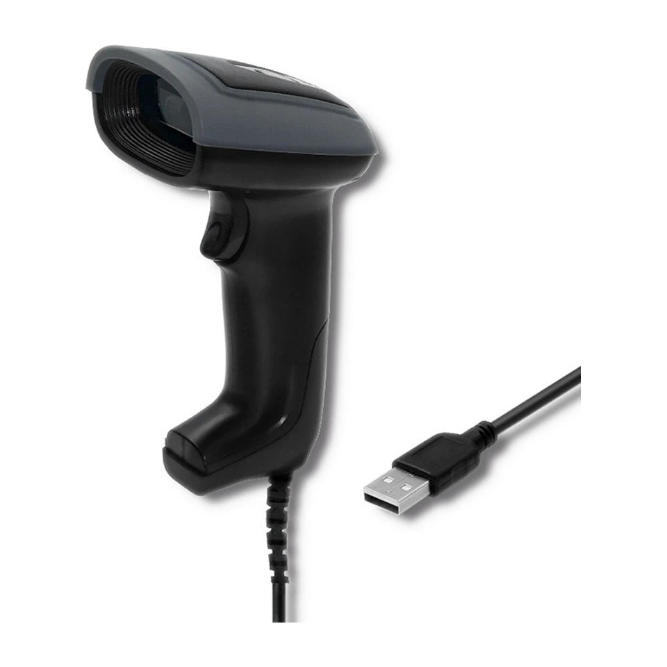 Qoltec 50863 Scanner di codici a barre e QR con cavo | USB