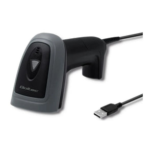 Qoltec 50863 Scanner di codici a barre e QR con cavo | USB