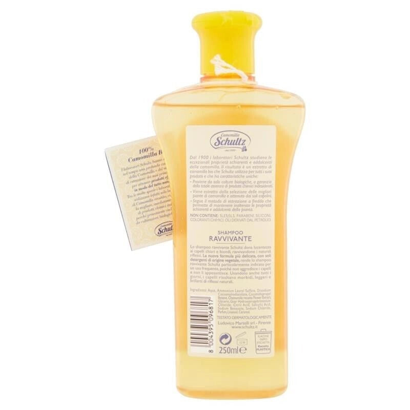 SCHULTZ SET 4 PEZZI SHAMPOO CAMOMILLA 250 ML