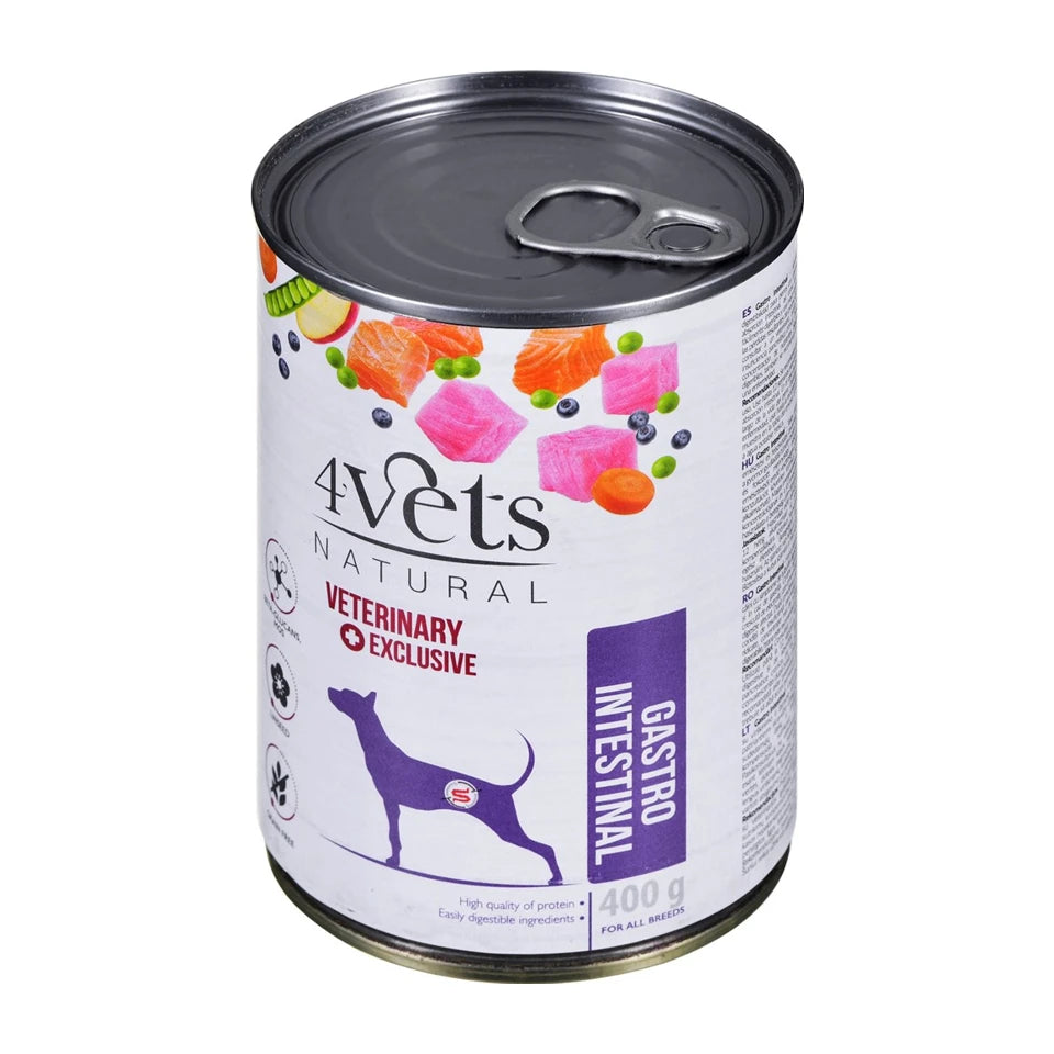 4VETS Cibo Umido per Cani Gastrointestinale Naturale - 400 g