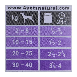 4VETS Cibo Umido per Cani Gastrointestinale Naturale - 400 g