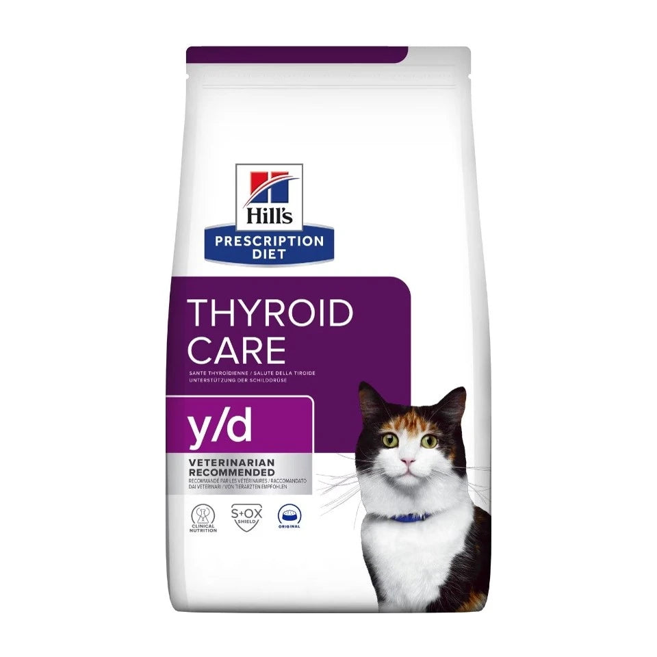 HILL'S Thyroid Care y/d - cibo secco per gatti - 3 kg