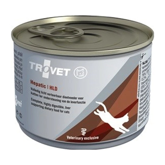 TROVET Hepatic HLD con pollo - cibo umido per gatti - 200g