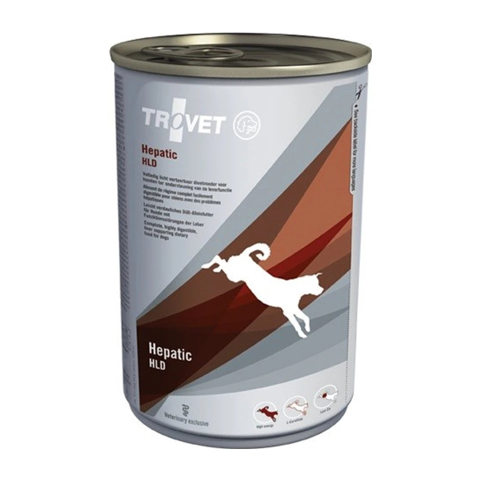 TROVET Hepatic HLD Pollo - Cibo umido per cani - 400 g