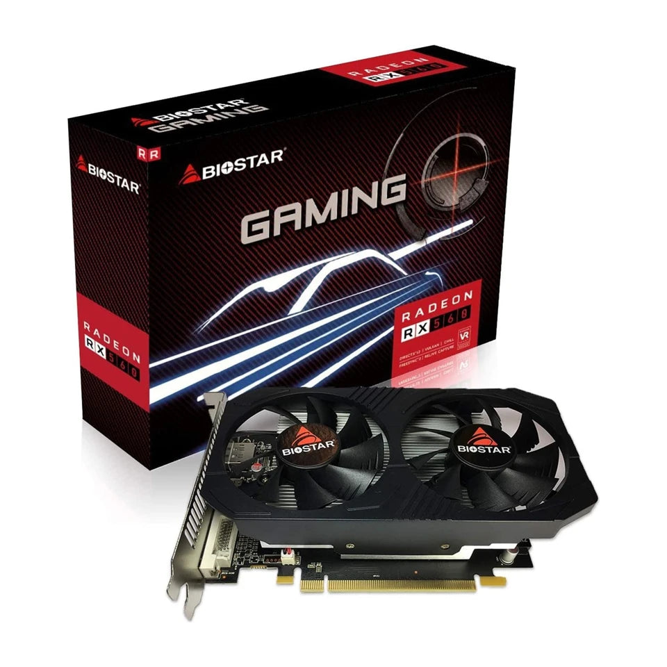 Biostar Radeon RX560 AMD Radeon RX 560 4 GB GDDR5