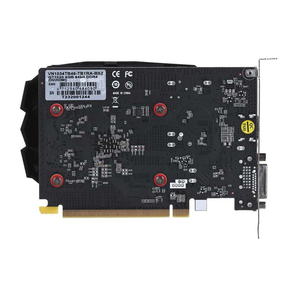 Biostar GeForce GT1030 NVIDIA GeForce GT 1030 4 GB GDDR4
