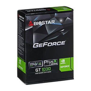 Biostar GeForce GT1030 NVIDIA GeForce GT 1030 4 GB GDDR4