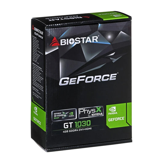 Biostar GeForce GT1030 NVIDIA GeForce GT 1030 4 GB GDDR4