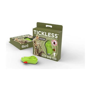 TICKLESS rimuovi zecche ad ultrasuoni, per cacciatori HUNTER, verde