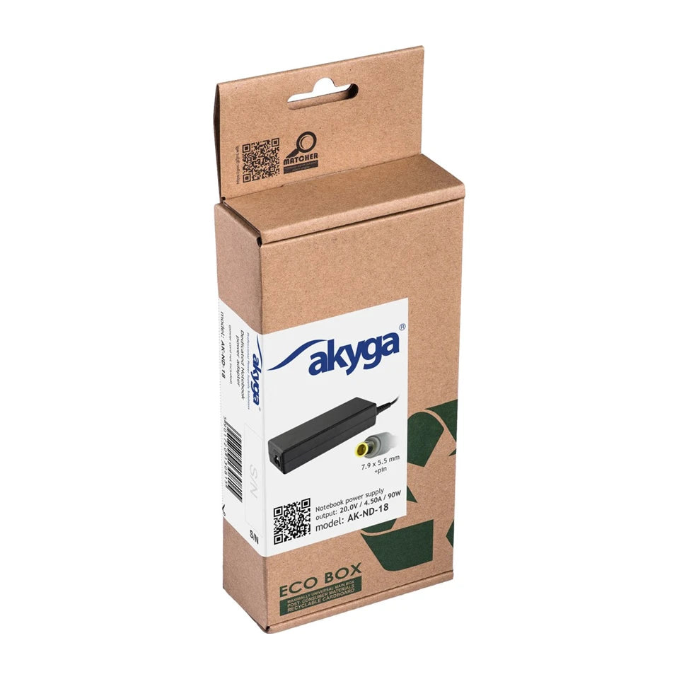 Adattatore/inverter di alimentazione Akyga AK-ND-18 da interno 90 W nero