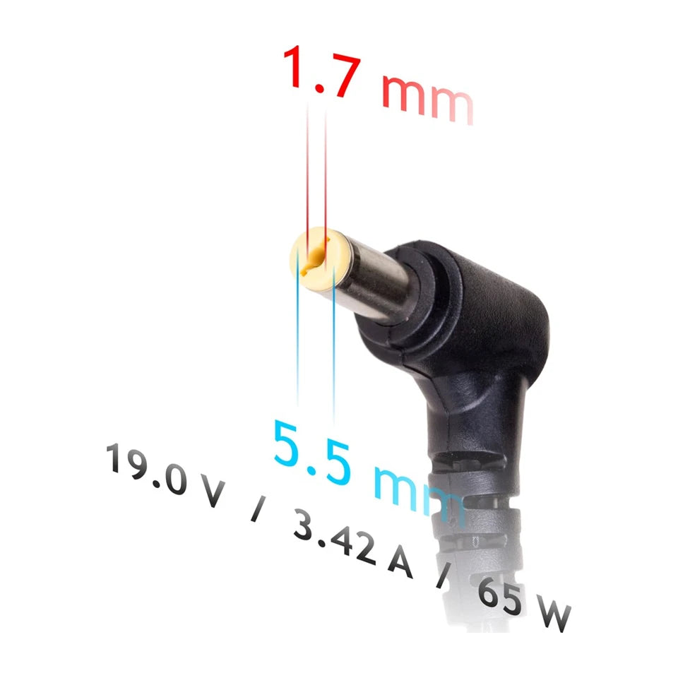 Akyga AK-ND-06 adattatore di alimentazione/inverter da interno 65 W nero