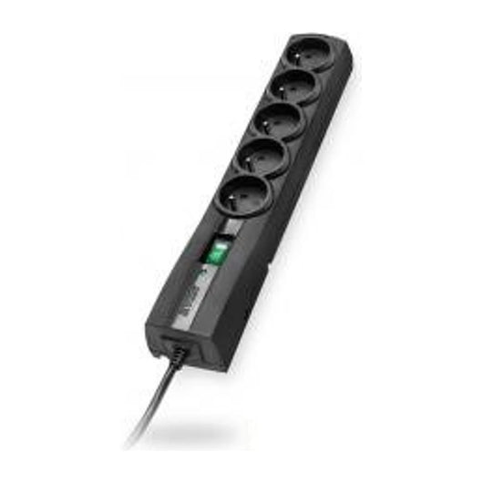 Ever CLASSIC 3m Nero 5 prese 250 V