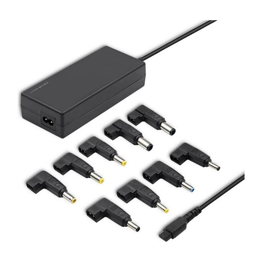 Adattatore universale automatico Qoltec 50012 90W | 9 connettori | + cavo di alimentazione