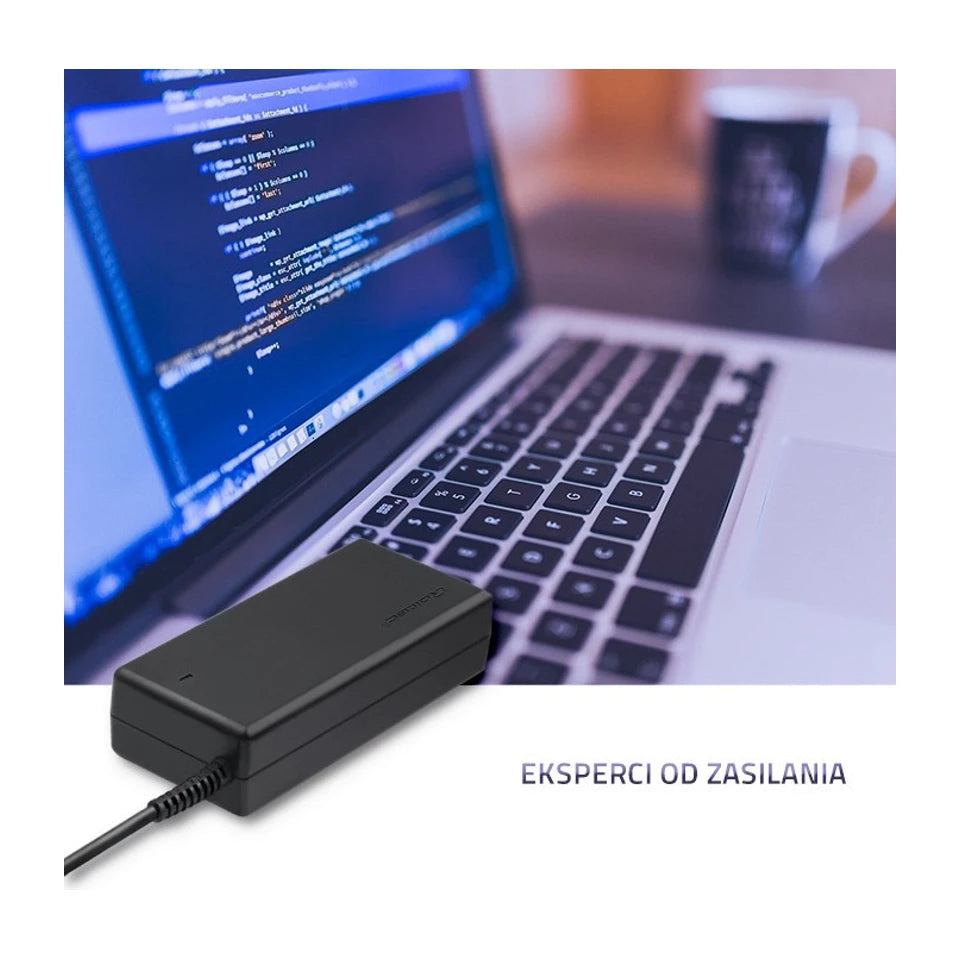 Alimentatore Qoltec 50086 per HP Compaq | 90W | 19V | 4.74A | 7.4*5.0+pin | +cavo di alimentazione