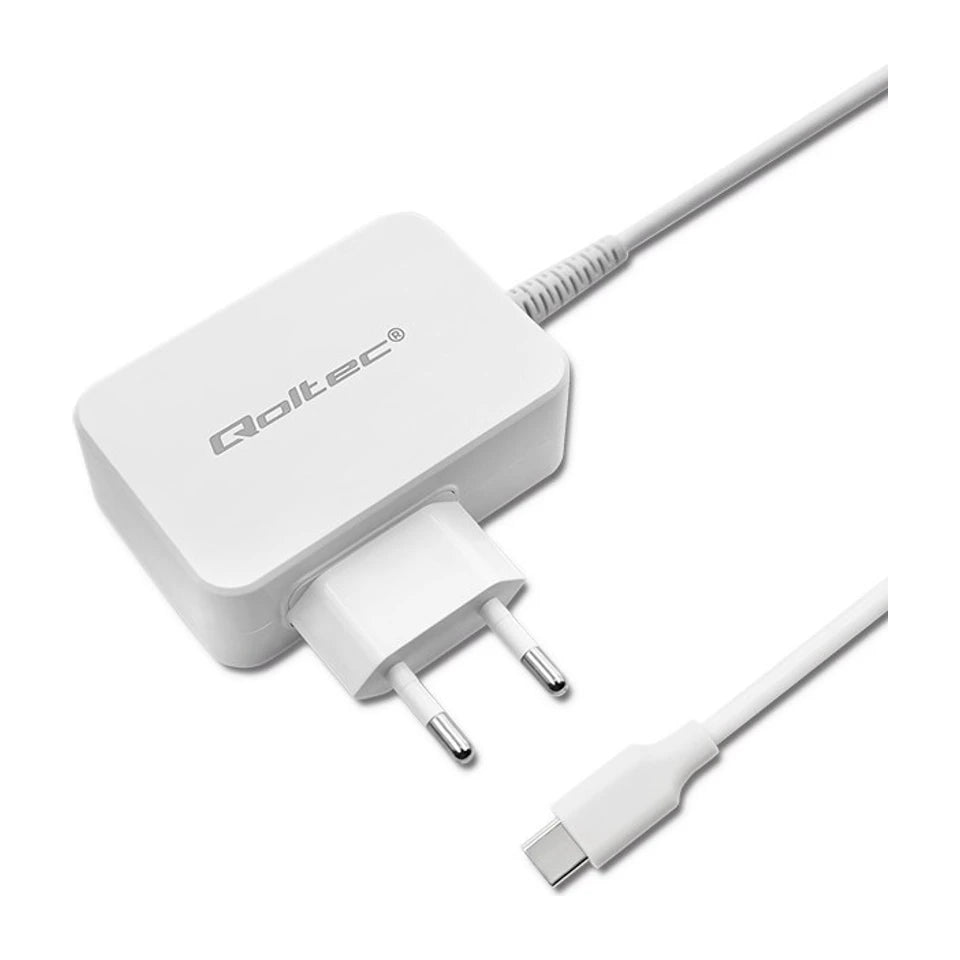 Adattatore/inverter di alimentazione Qoltec 51039 da interno 65 W bianco